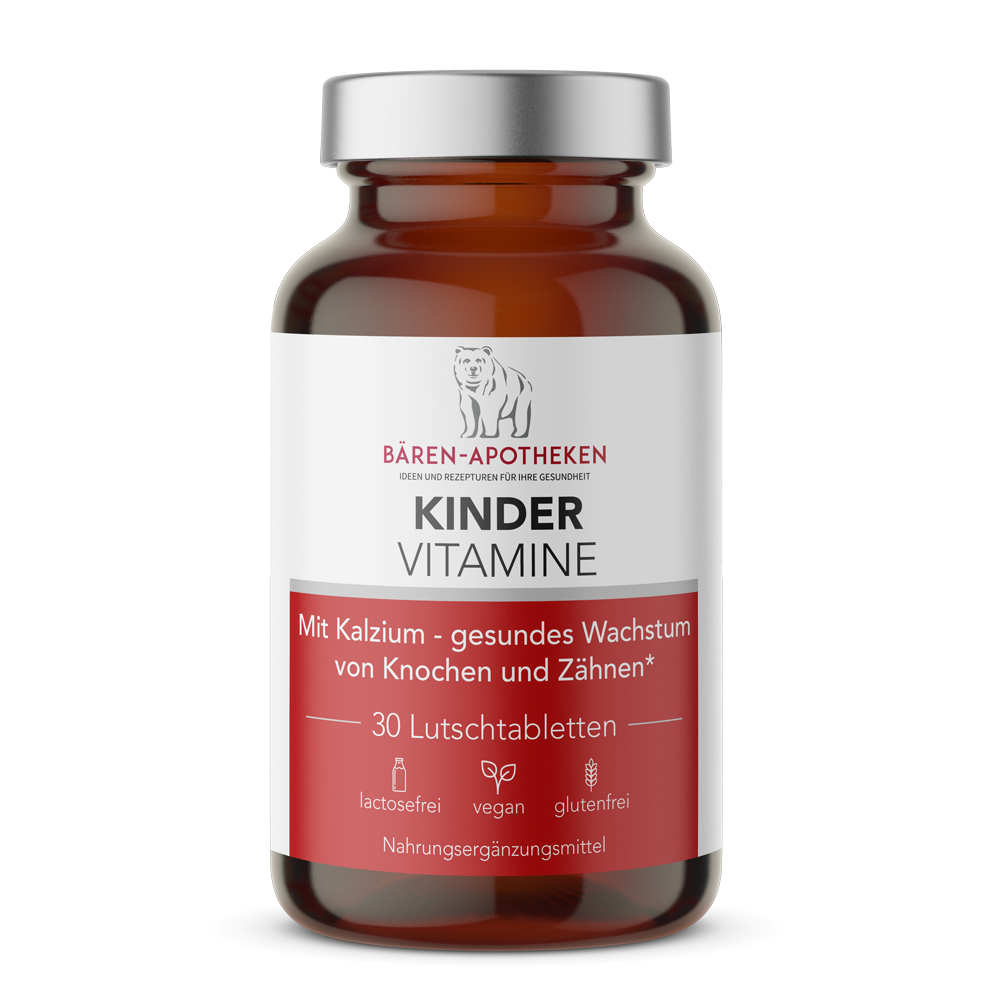 Kindervitamine + Kalzium Bären-Apotheken